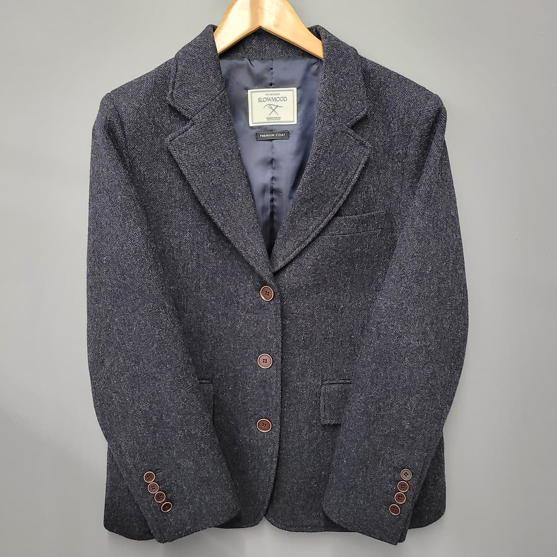 Slowand 슬로우앤드 프리미엄 셔틀랜드 울 자켓 상품이미지1