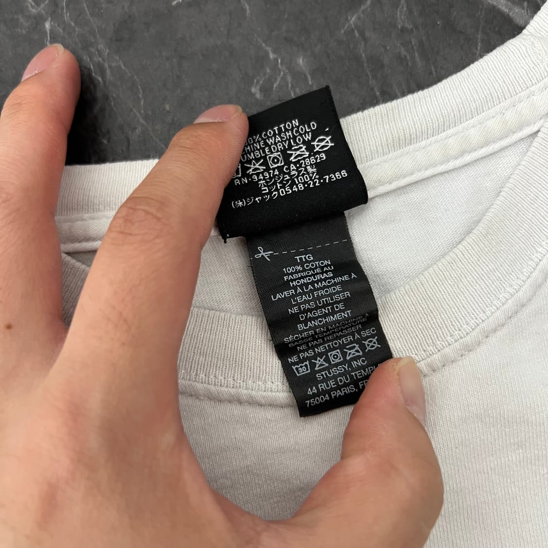 스투시 인 블룸 반팔 화이트 상품이미지6