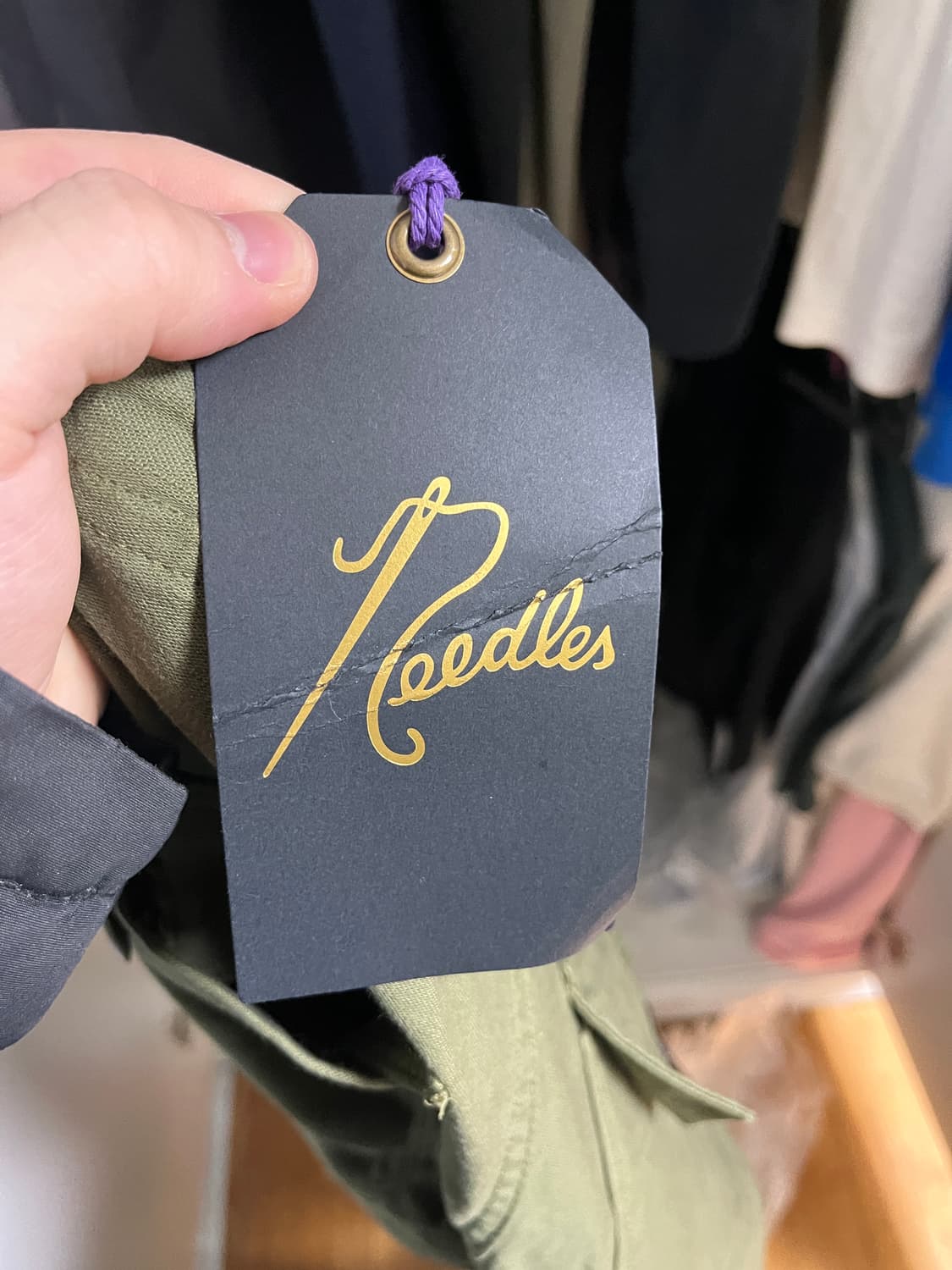 니들즈 스트링 퍼티그팬츠 M 상품이미지2