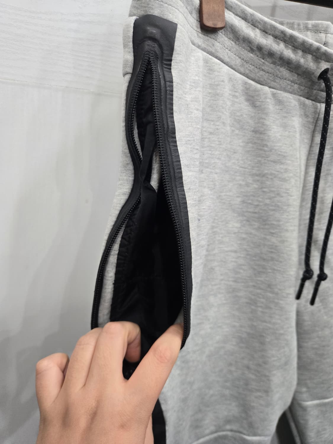 L,100 )) NIKE 나이키 회색 조거팬츠 바지! 허리 고무줄~ 상품이미지2