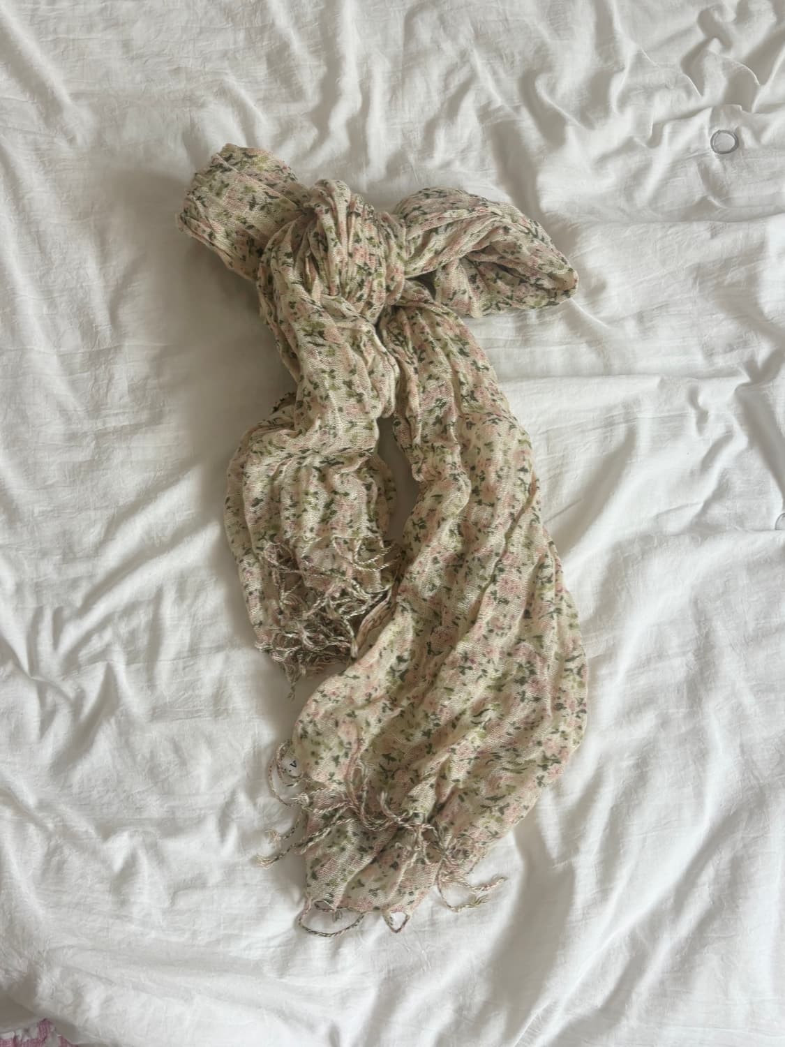 빈티지 플라워 스카프 상품이미지1