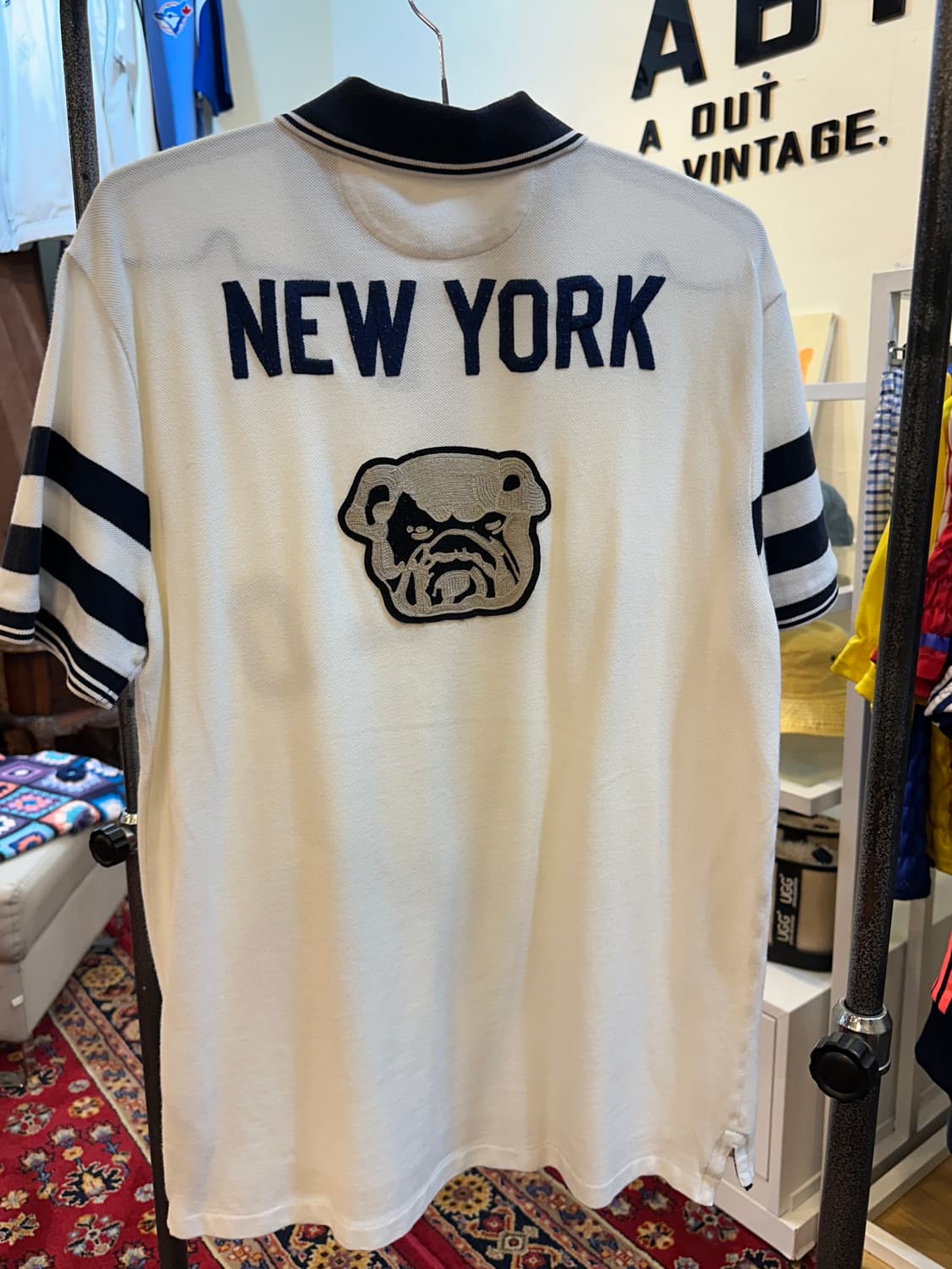 폴로 랄프로렌 스펠로고 불독 와펜 반팔 카라티 상품이미지5