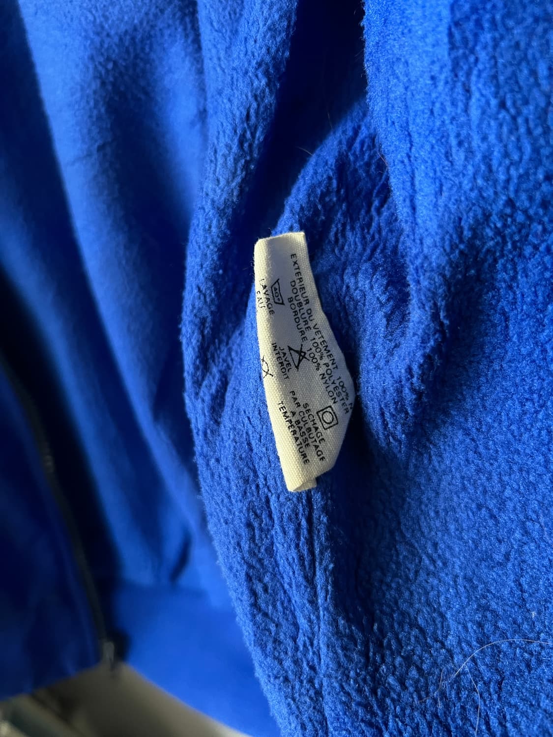 [L]파타고니아 Made in USA 플리스 라이닝 블루 웜업 자켓 상품이미지7