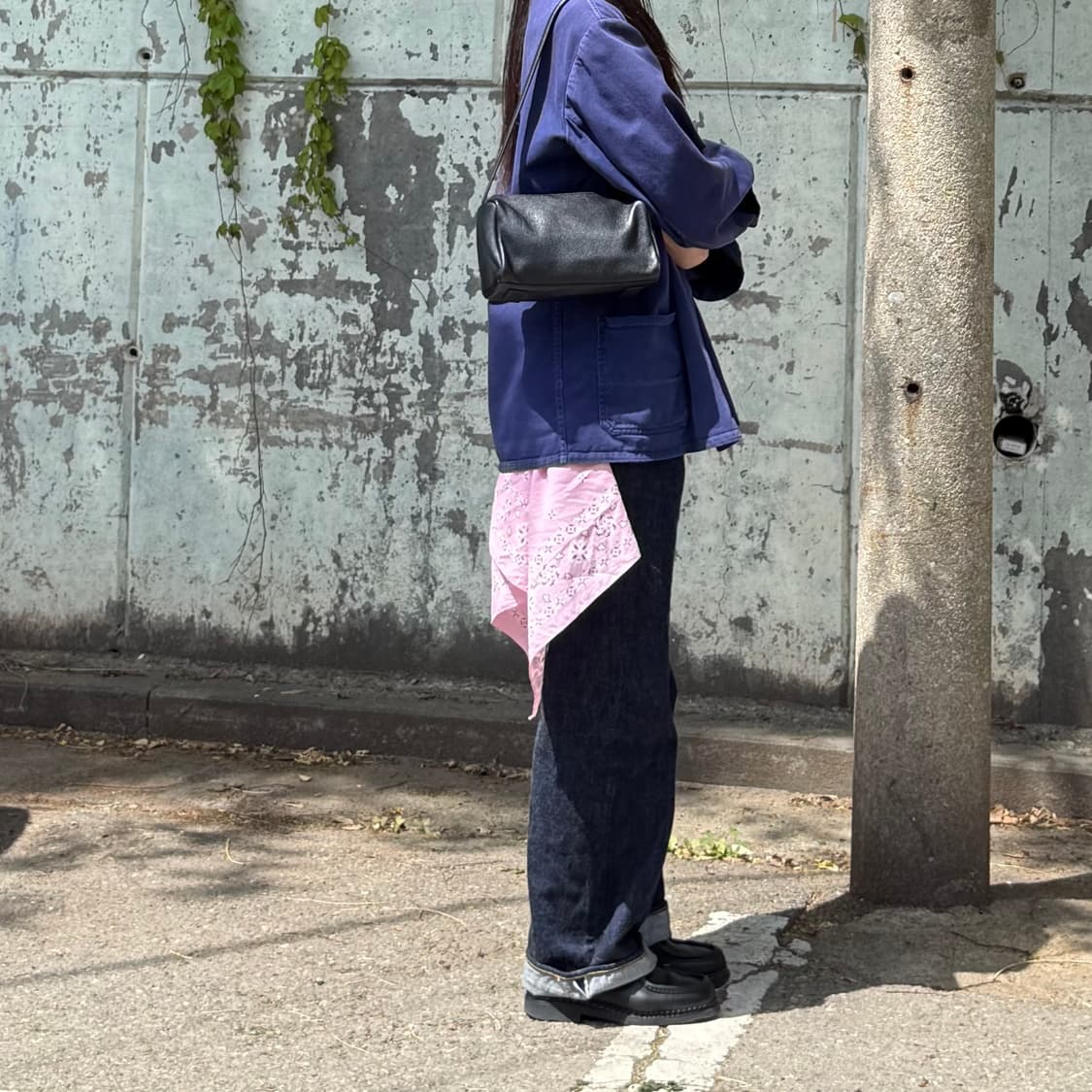 70-80s 파스텔 핑크 페이즐리 반다나 상품이미지6