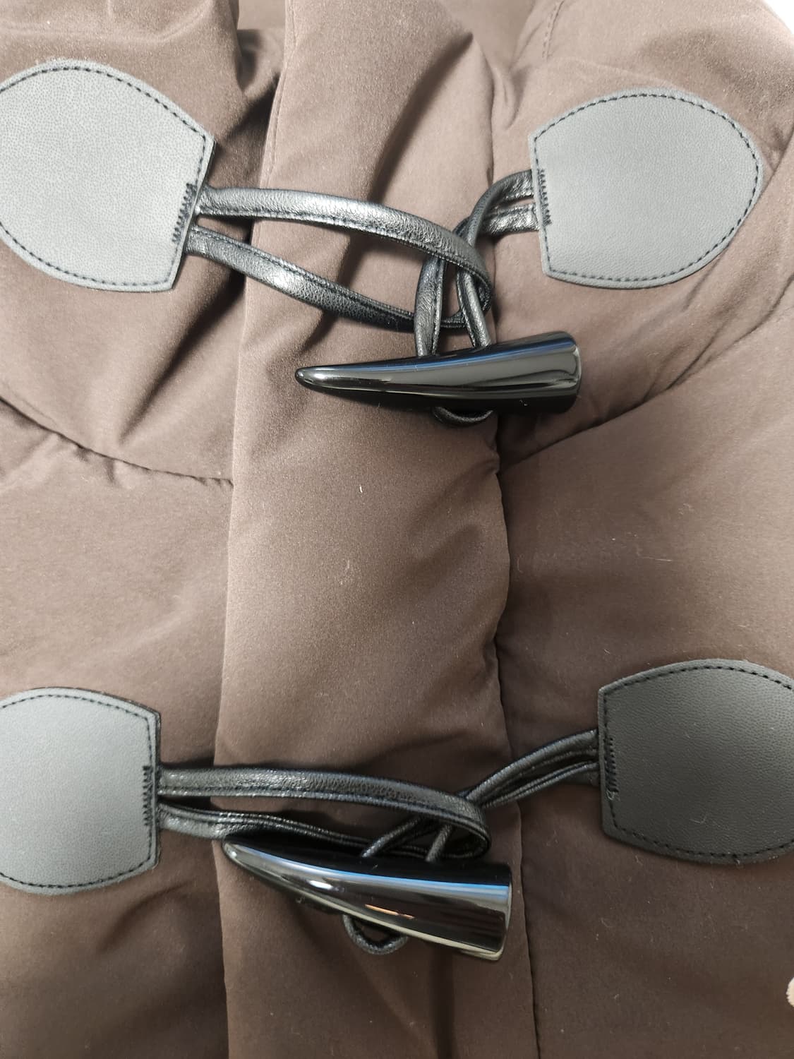 새상품급)아이더 여성 허그 토글 플리스 구스다운 숏패딩_DWW24555  상품이미지5