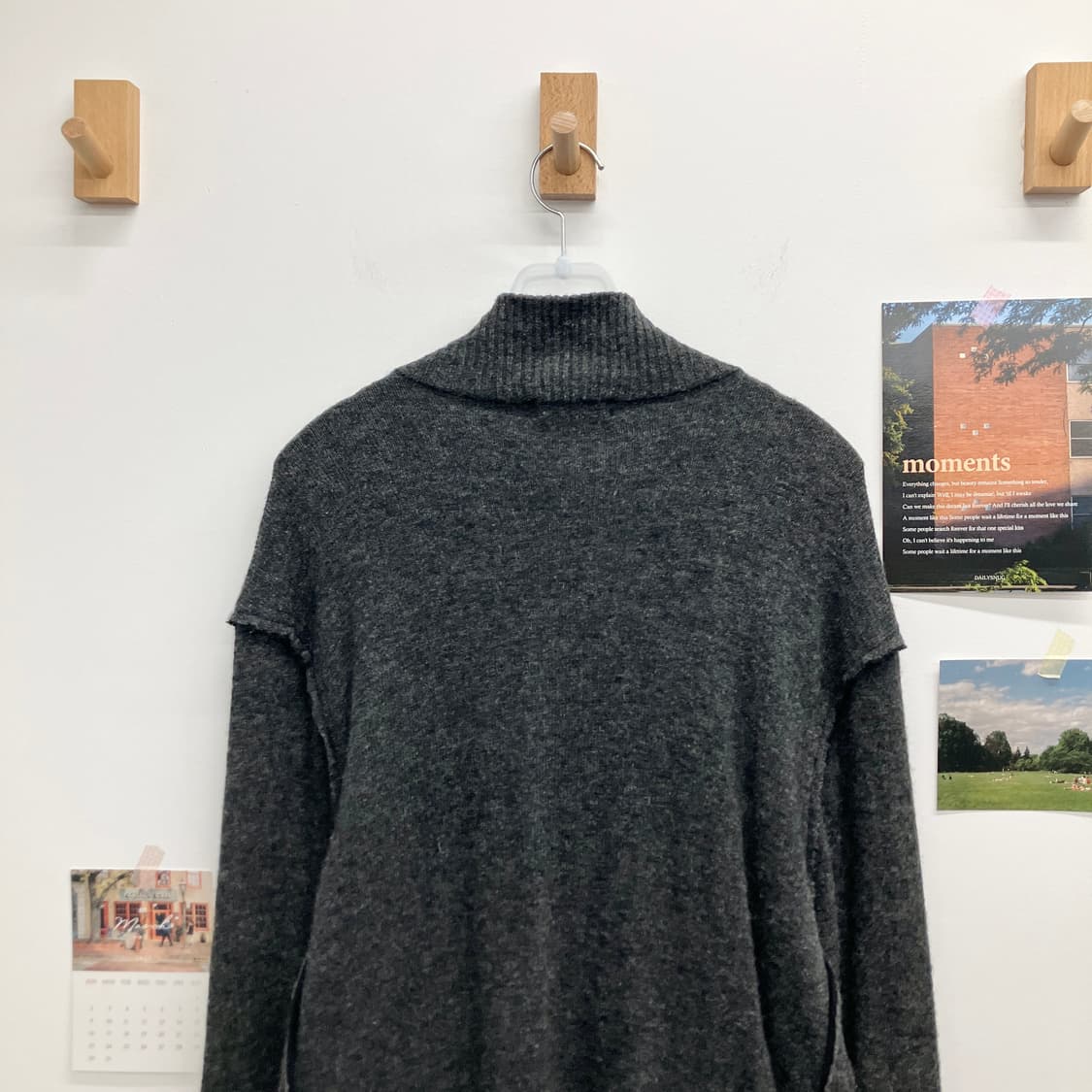 버버리 인사이드아웃 니트 집업 자켓 상품이미지9