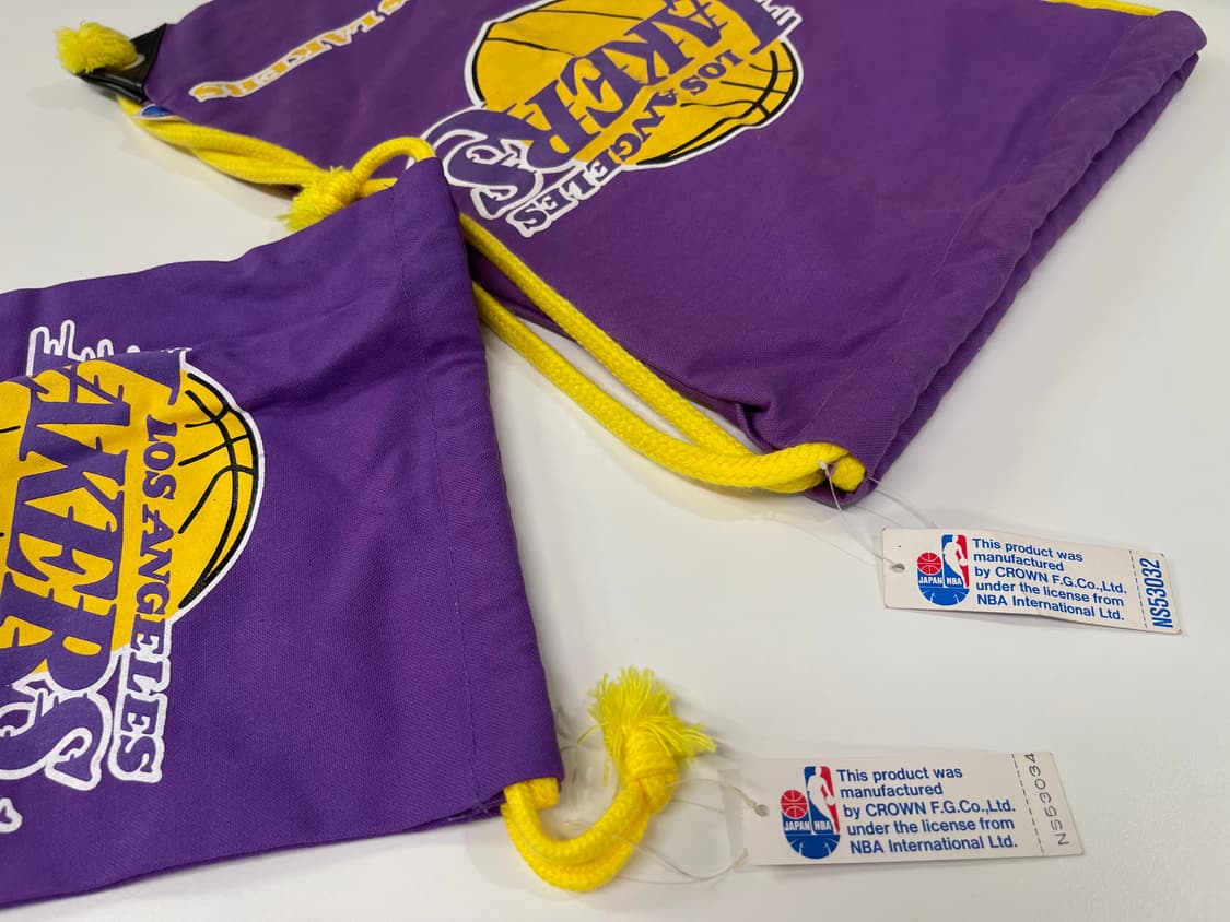 NBA LA레이커스 90s 올드 파우치백 세트 NBA LA LAKERS  상품이미지4