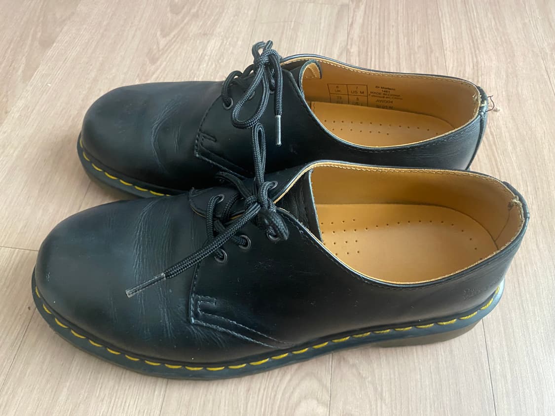 닥터마틴 1461 나파 블랙 250 상품이미지2