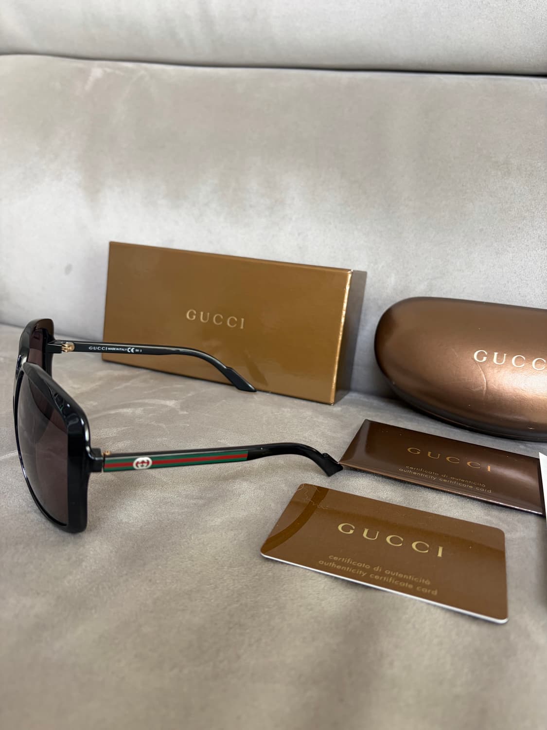 정품) 구찌 선글라스 GG3108/S 블랙 상품이미지5