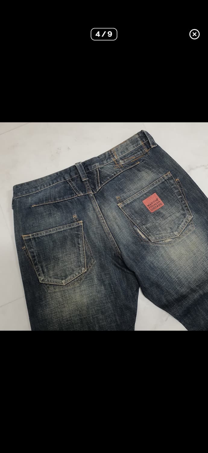 일본판 90's 마리떼프랑소와저버 그런지 데님팬츠 상품이미지4