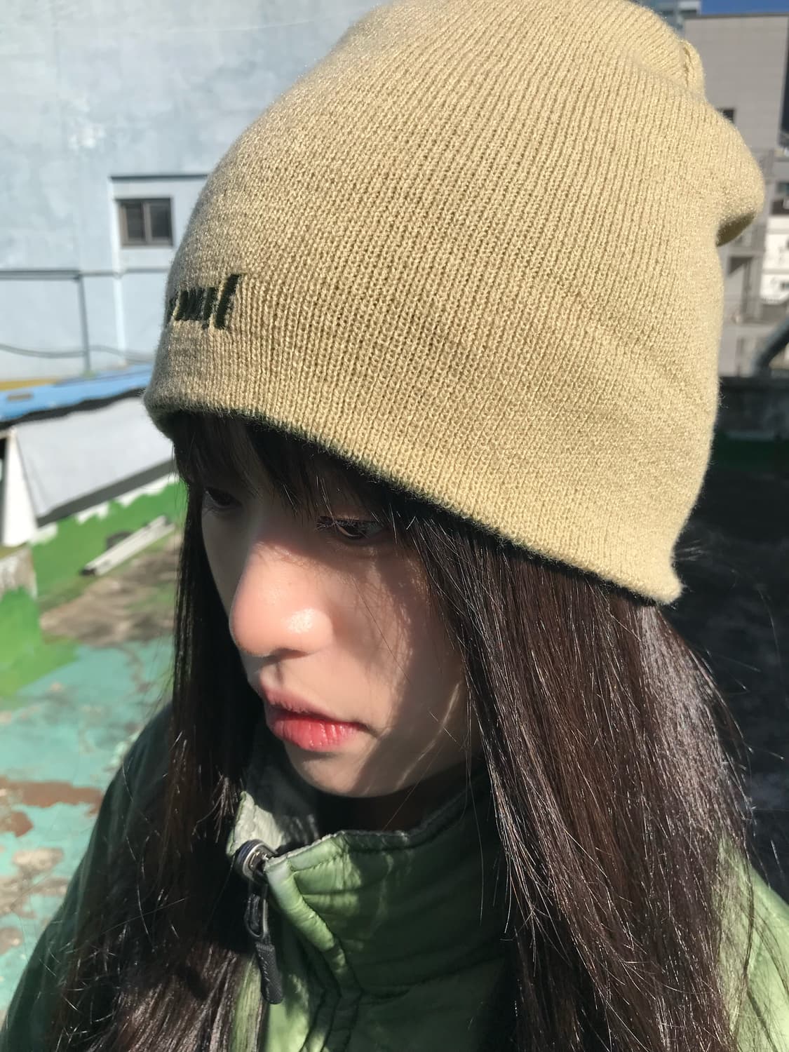 Jimmy 그린 리버시블 비니 상품이미지2