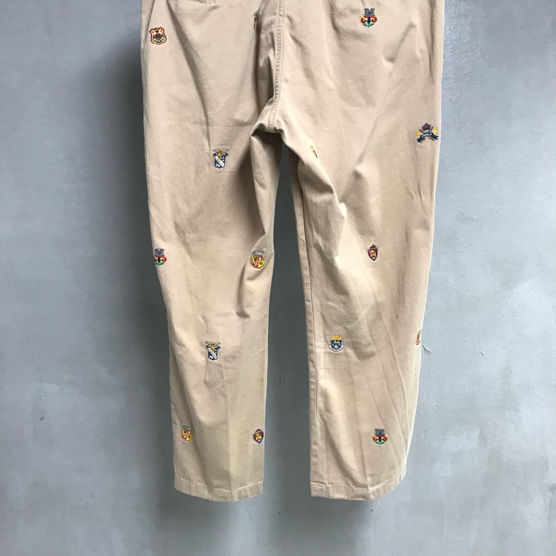 폴로 랄프로렌 멀티 자수 치노 팬츠 베이지 38/34 상품이미지3