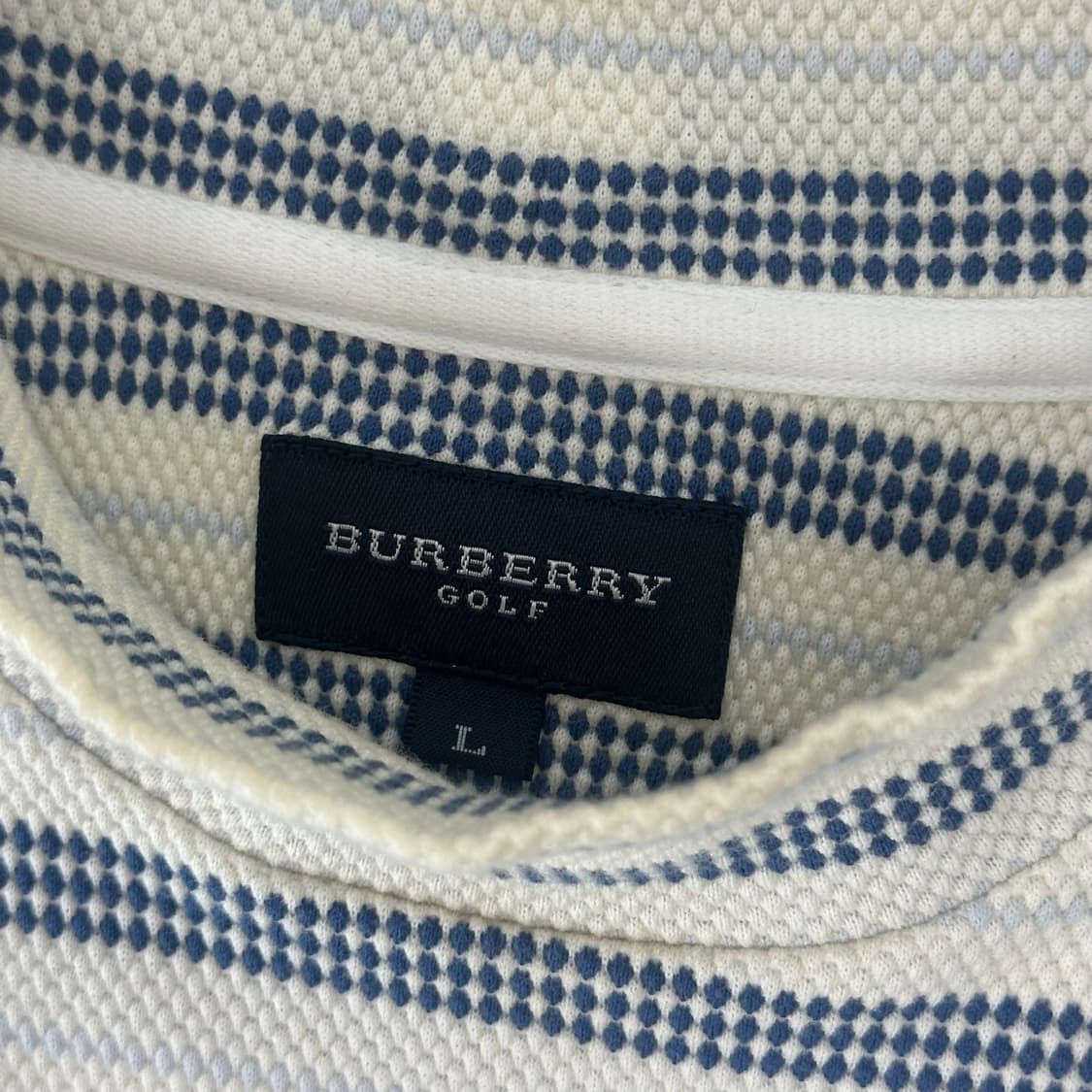 버버리 스트라이프 로고 터틀넥 탑 상품이미지6