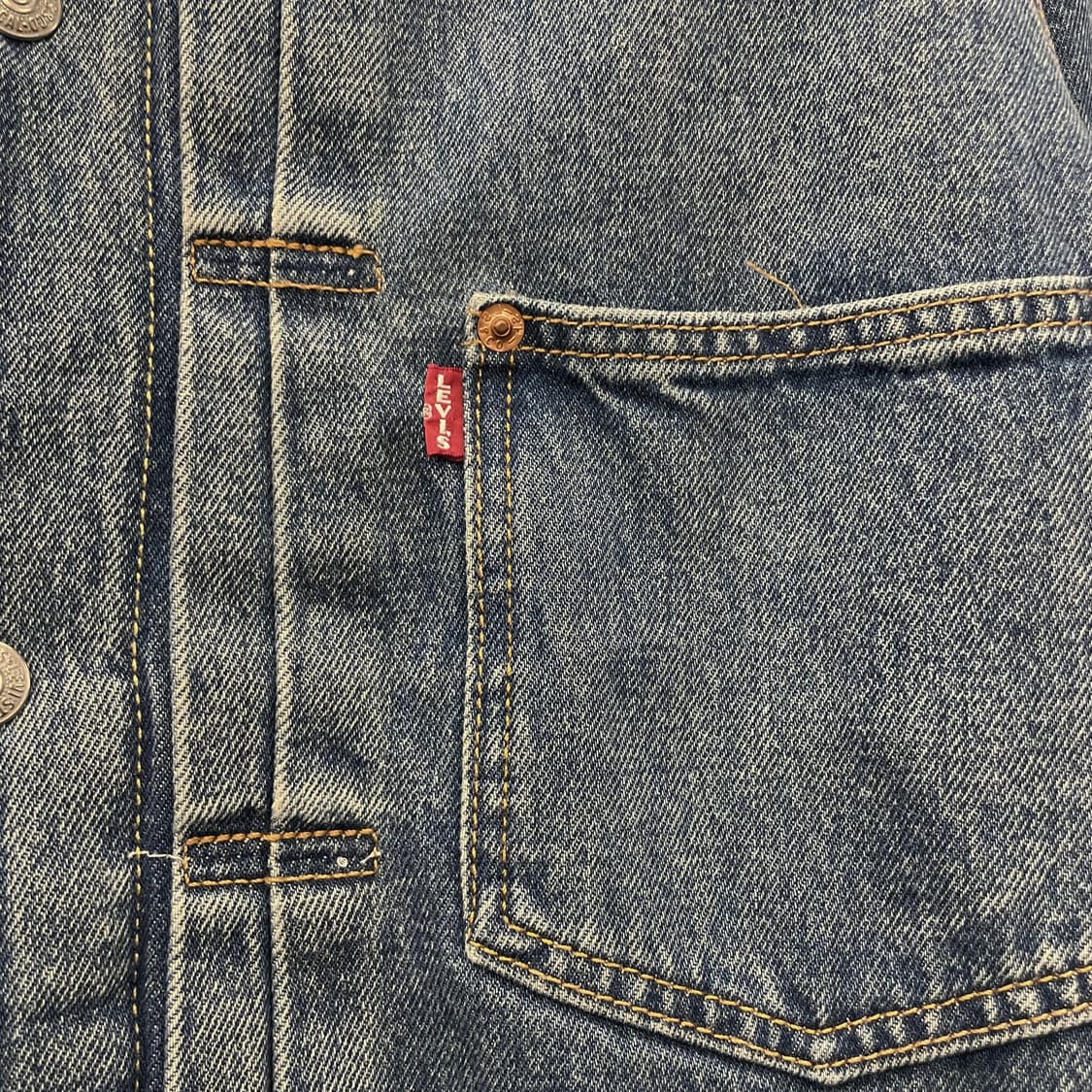 리바이스 타입 1 쉐르파 데님 트러커 자켓 상품이미지4