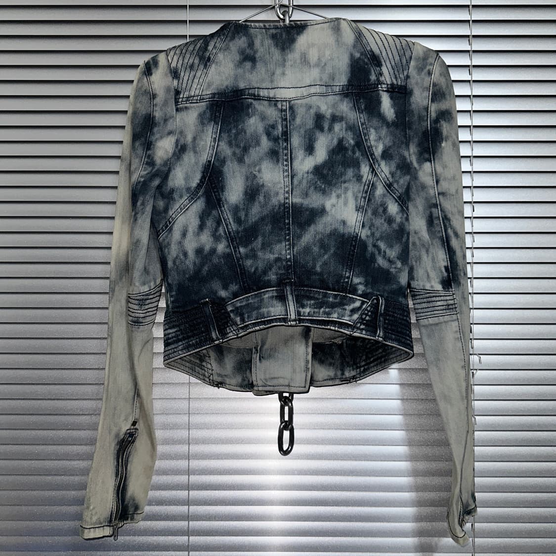 2000s LESHOP JEAN 크롭 데님 자켓 상품이미지4