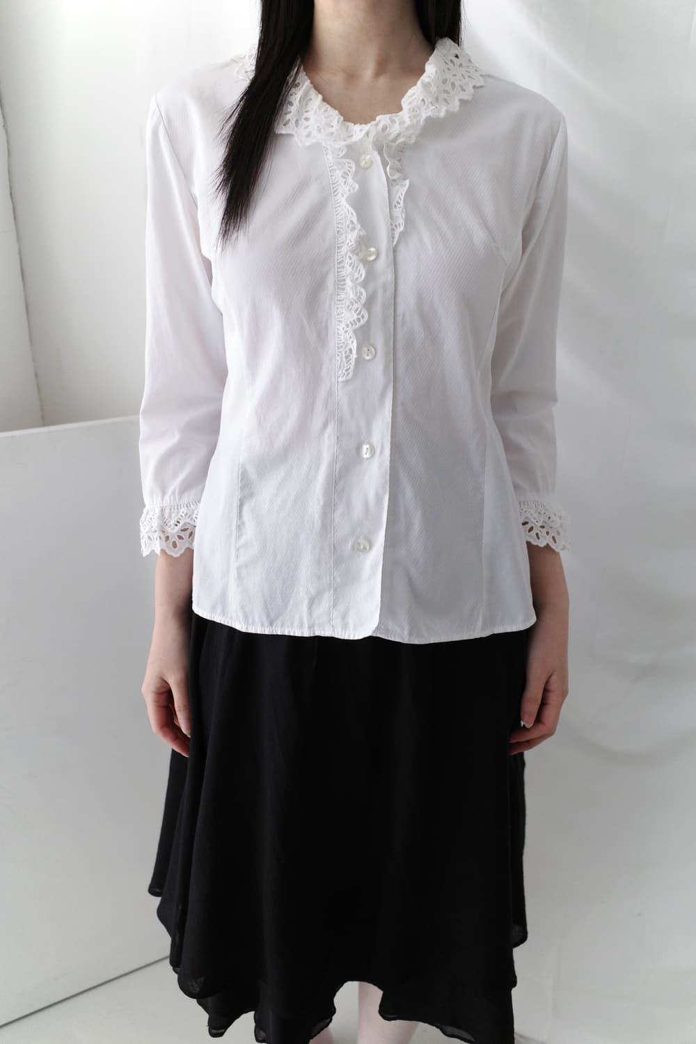 naracamic) lace shirt 상품이미지5