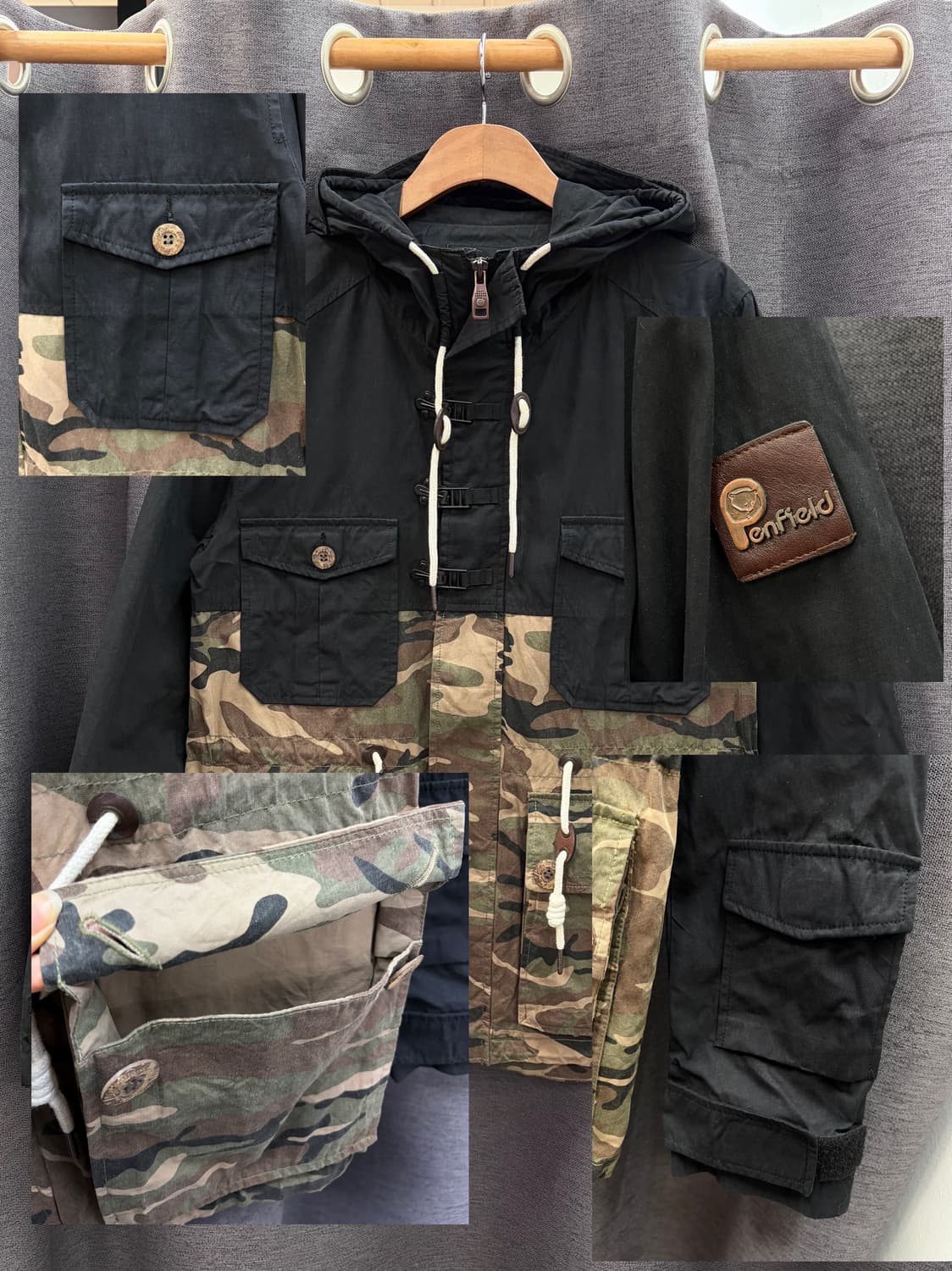 Penfield 펜필드 블랙/카모 야상 덱 자켓 상품이미지2