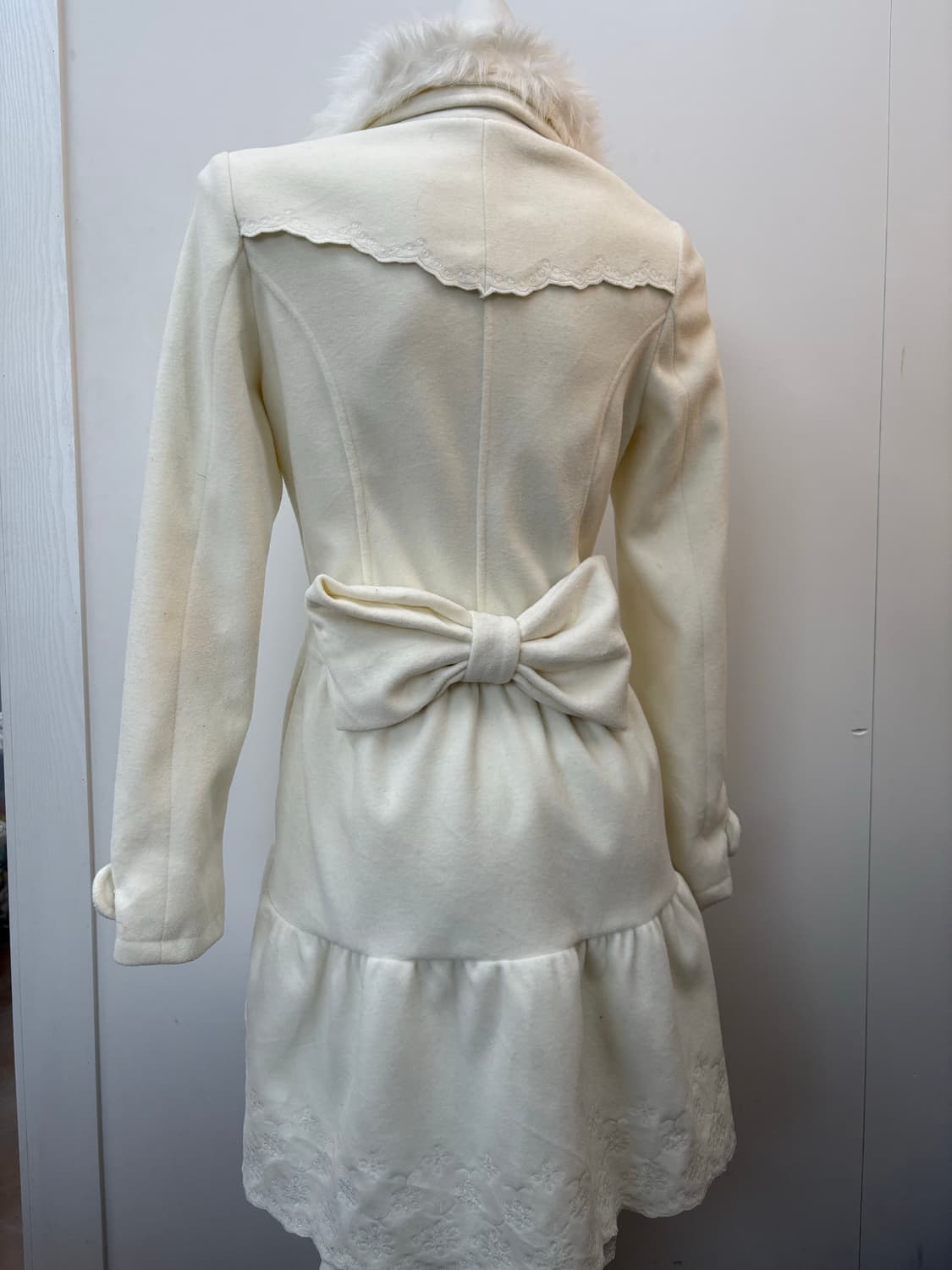 리즈리사 레이스 퍼 코트 상품이미지4