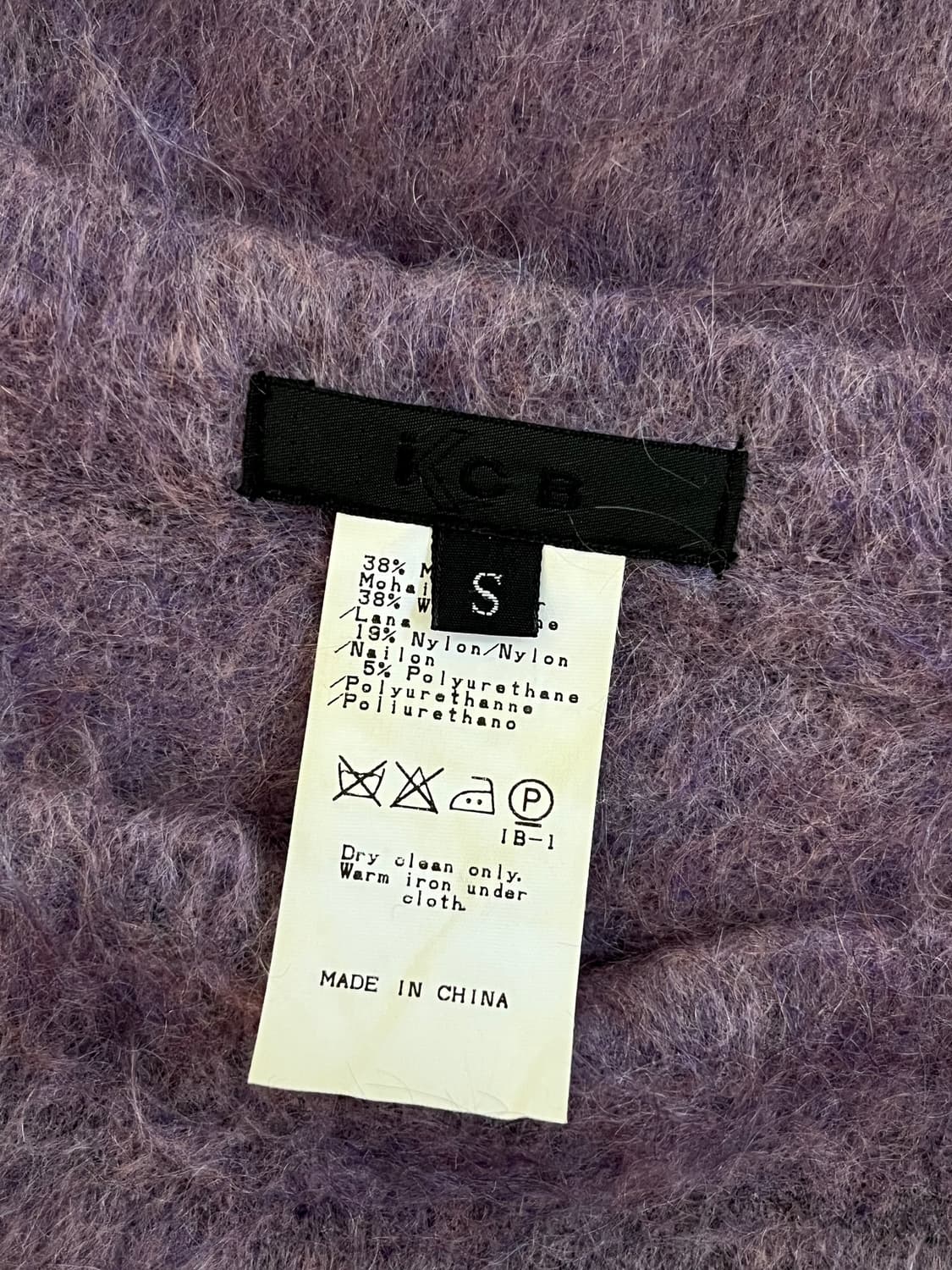 KCB 모헤어 라벤더스웨터 상품이미지9