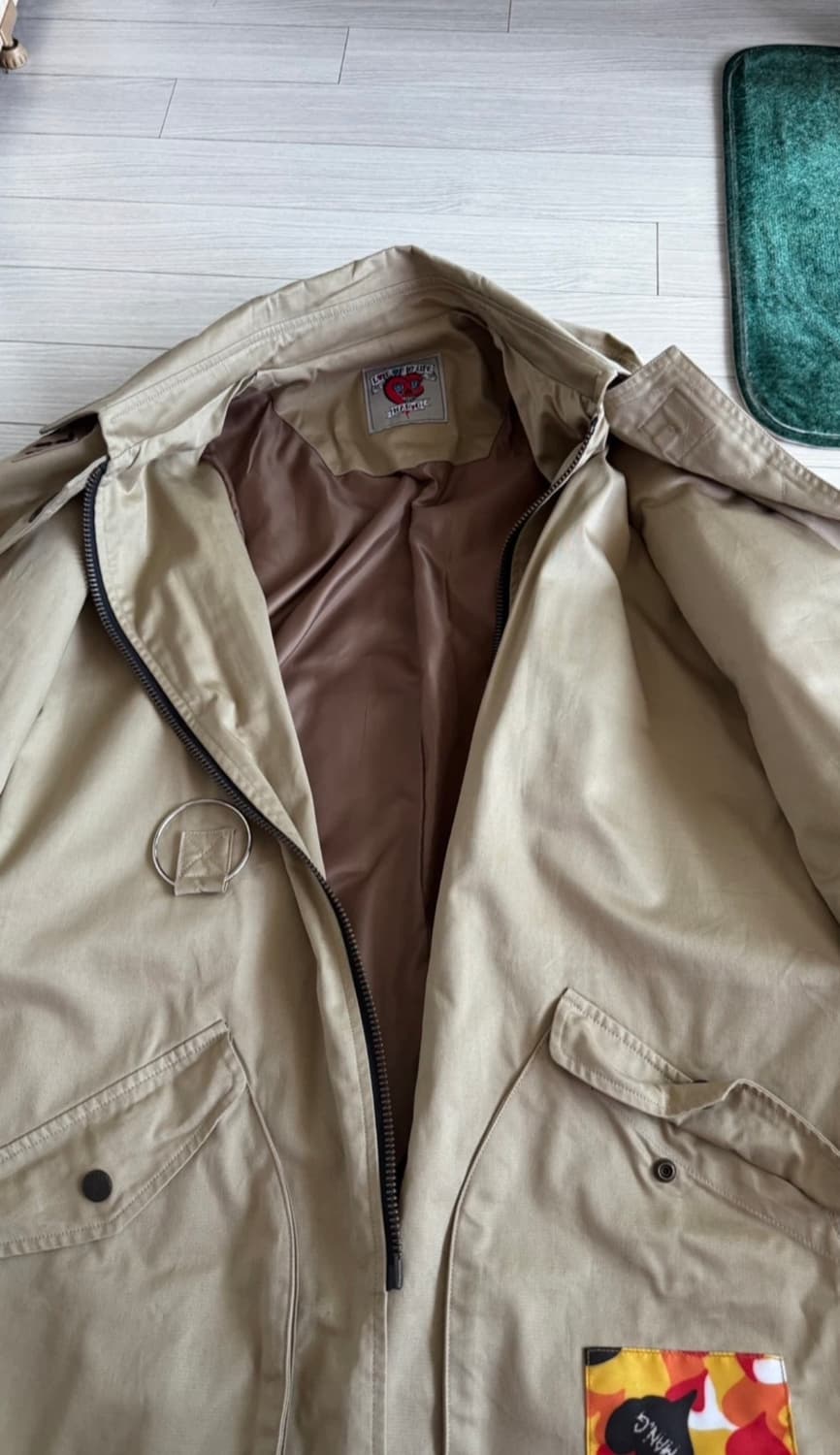 MAN.G 만지 코튼 롱코트 자켓 상품이미지2