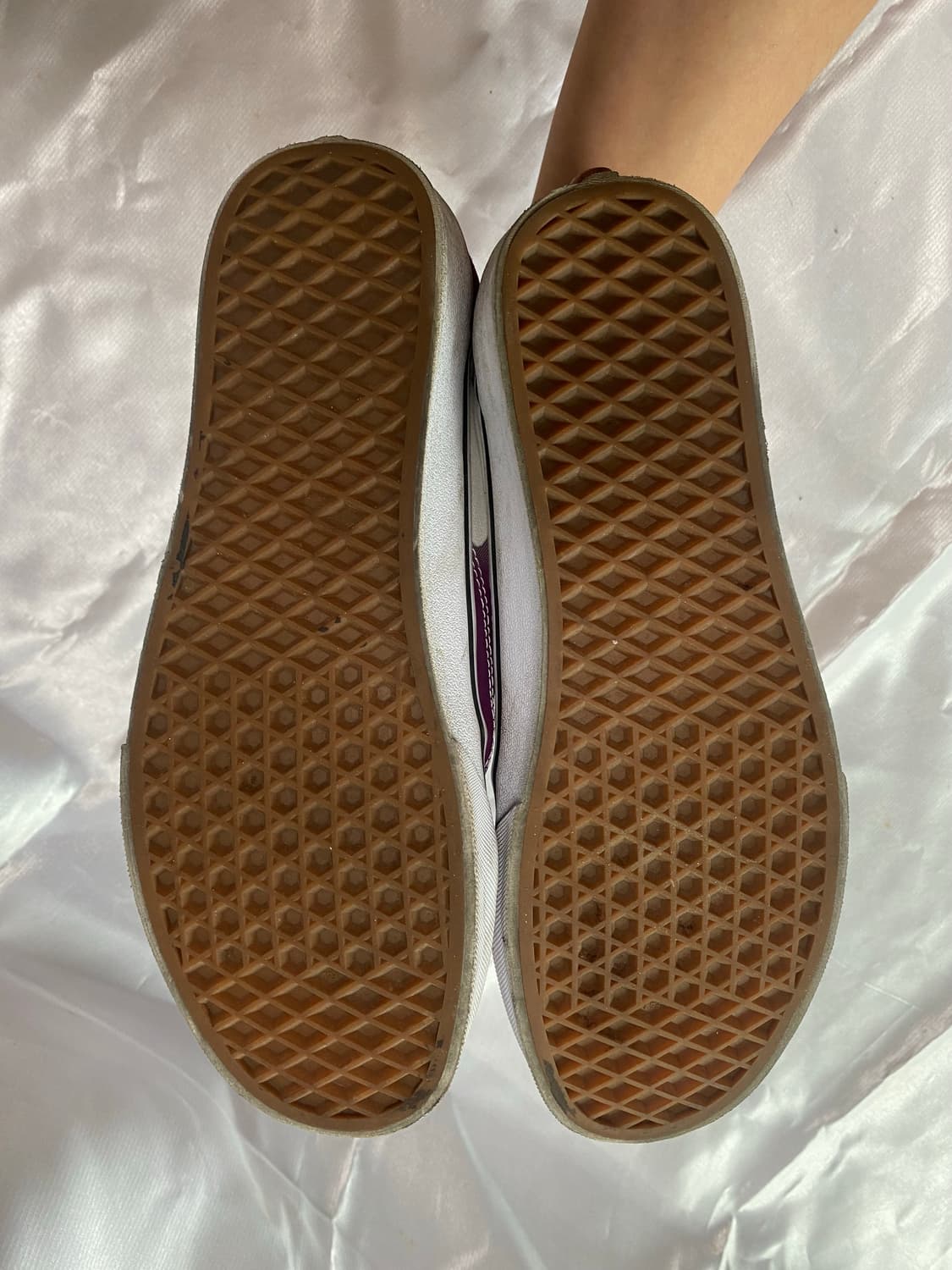 반스) 올드스쿨 퍼플 실버 플레임 270 상품이미지4