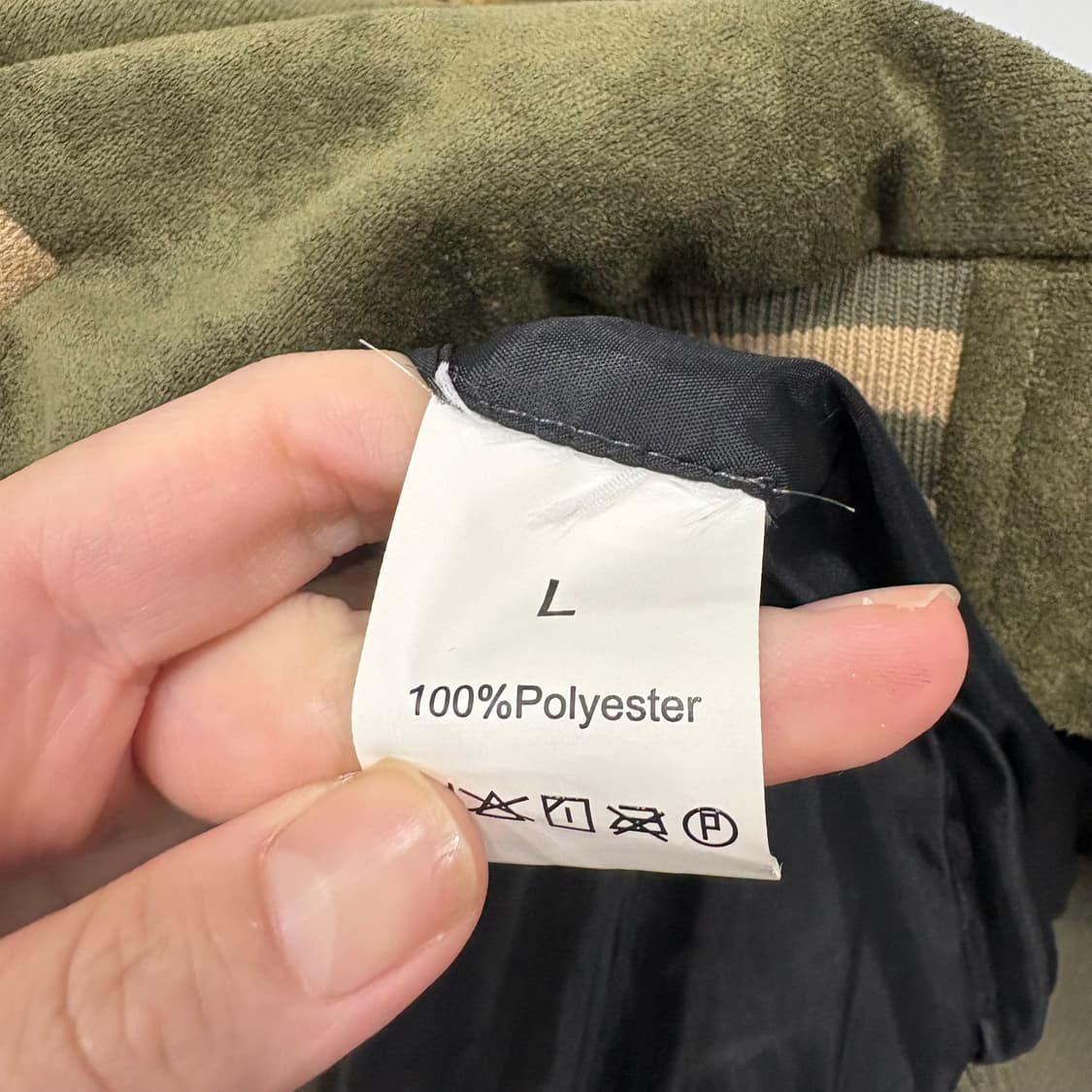 90's 하나릴리 스웨이드 바시티 자켓 상품이미지3