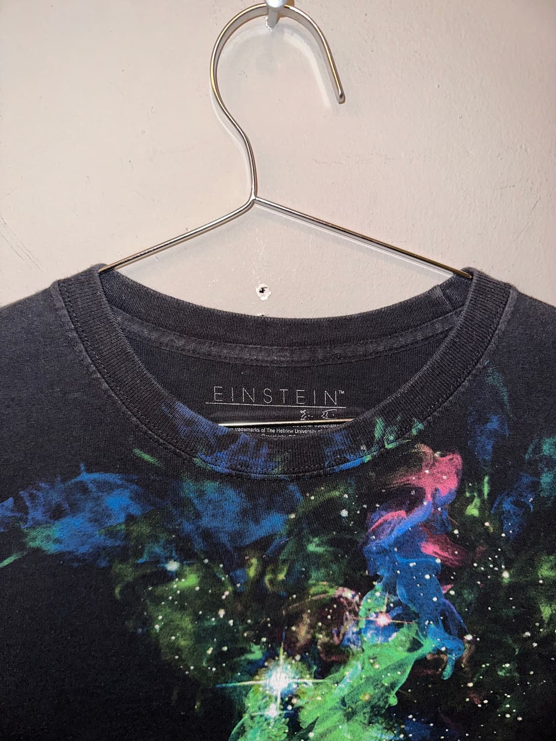 EINSTEIN logo USA fading T-sh 상품이미지3