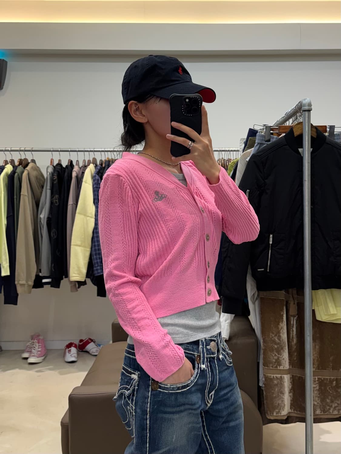 비비안 웨스트우드 앵글로매니아 베이직 가디건 상품이미지6