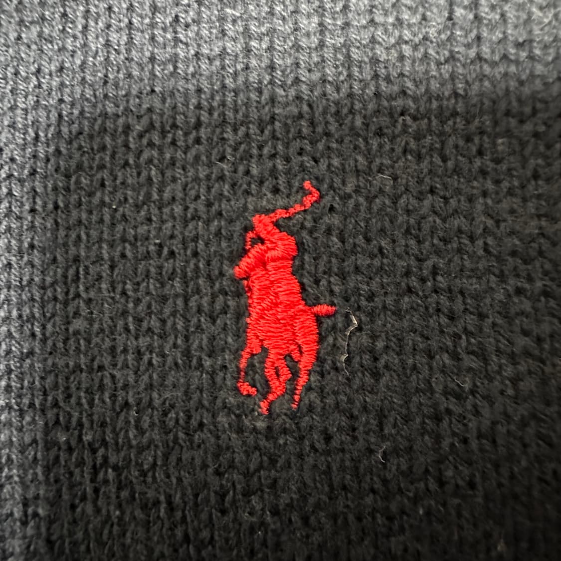 POLO RALPH LAUREN cotton knir vest navy 상품이미지3