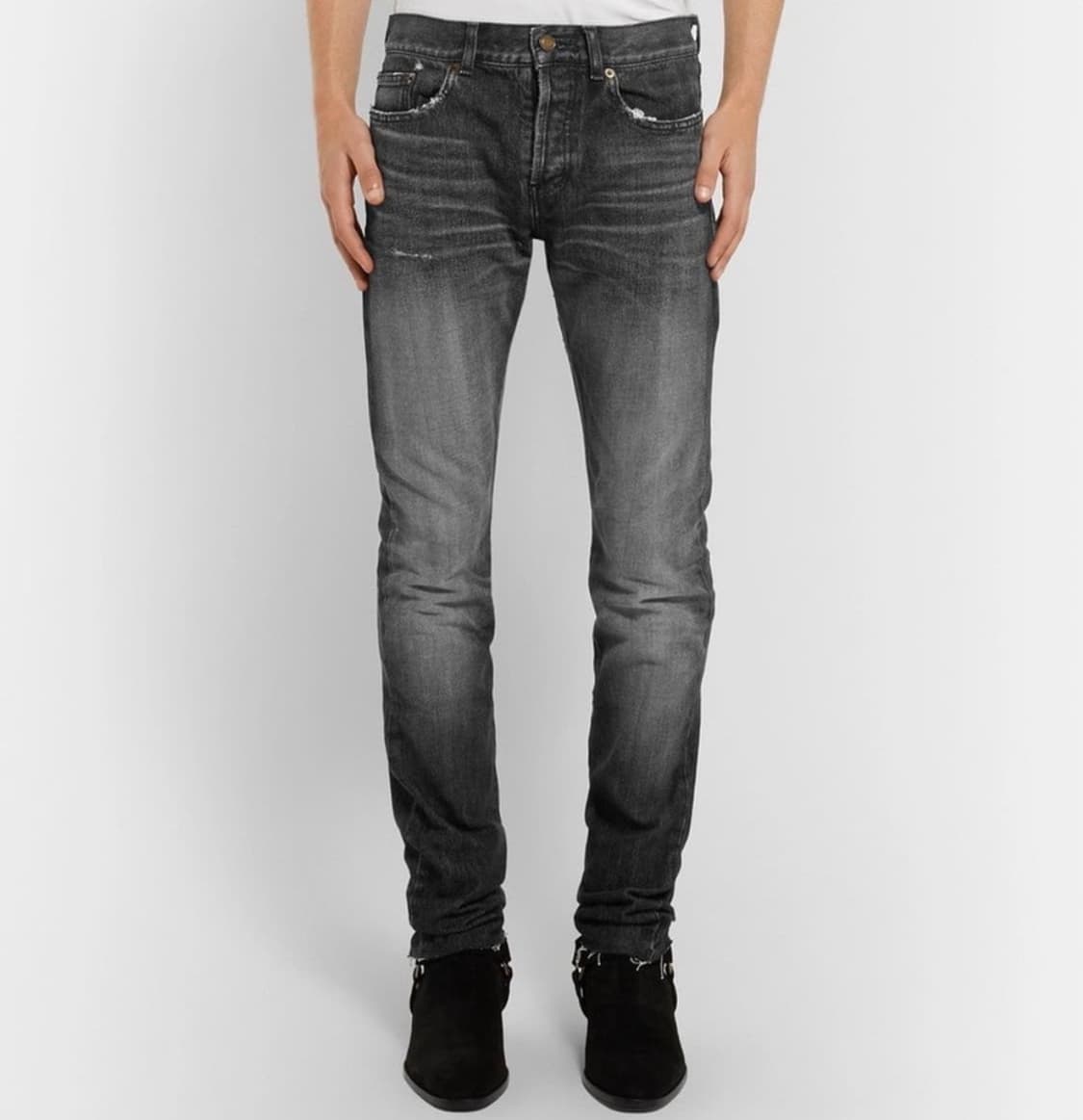 {32} 18ss 생로랑 디스 데님팬츠 (노수선) 상품이미지1