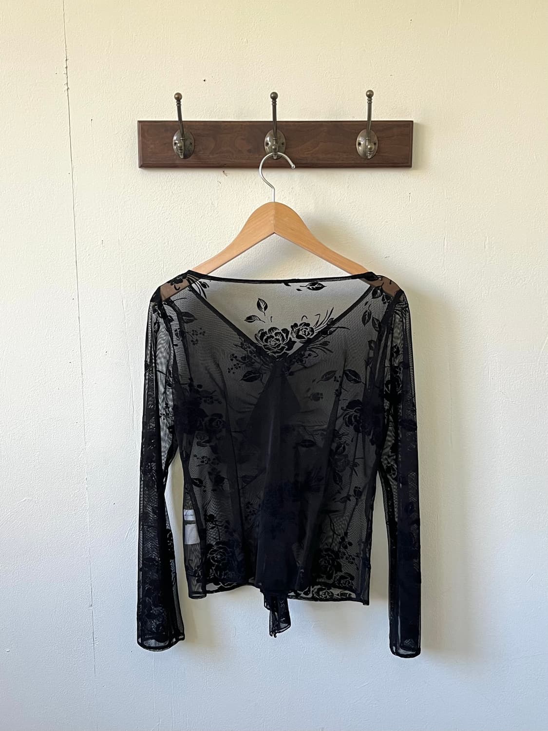 G.F. 블랙 시스루 탑 상품이미지3