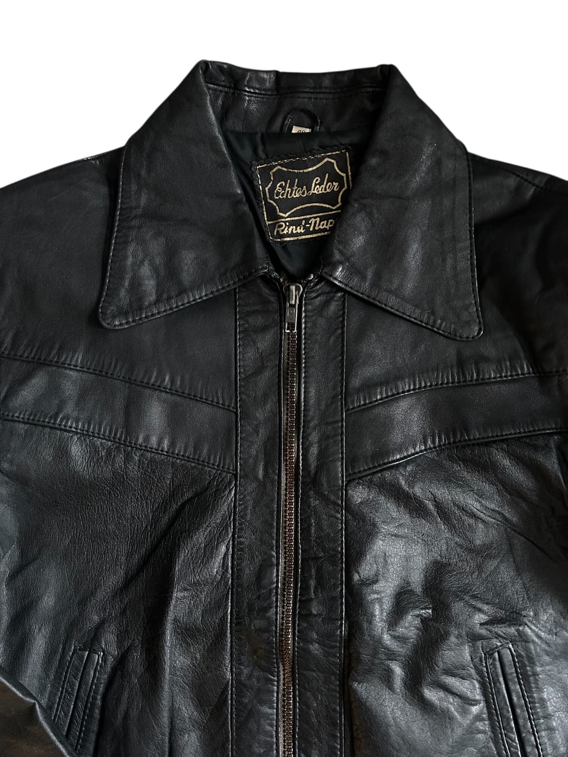 Vintage Schlössleder Leather Jacket  상품이미지3