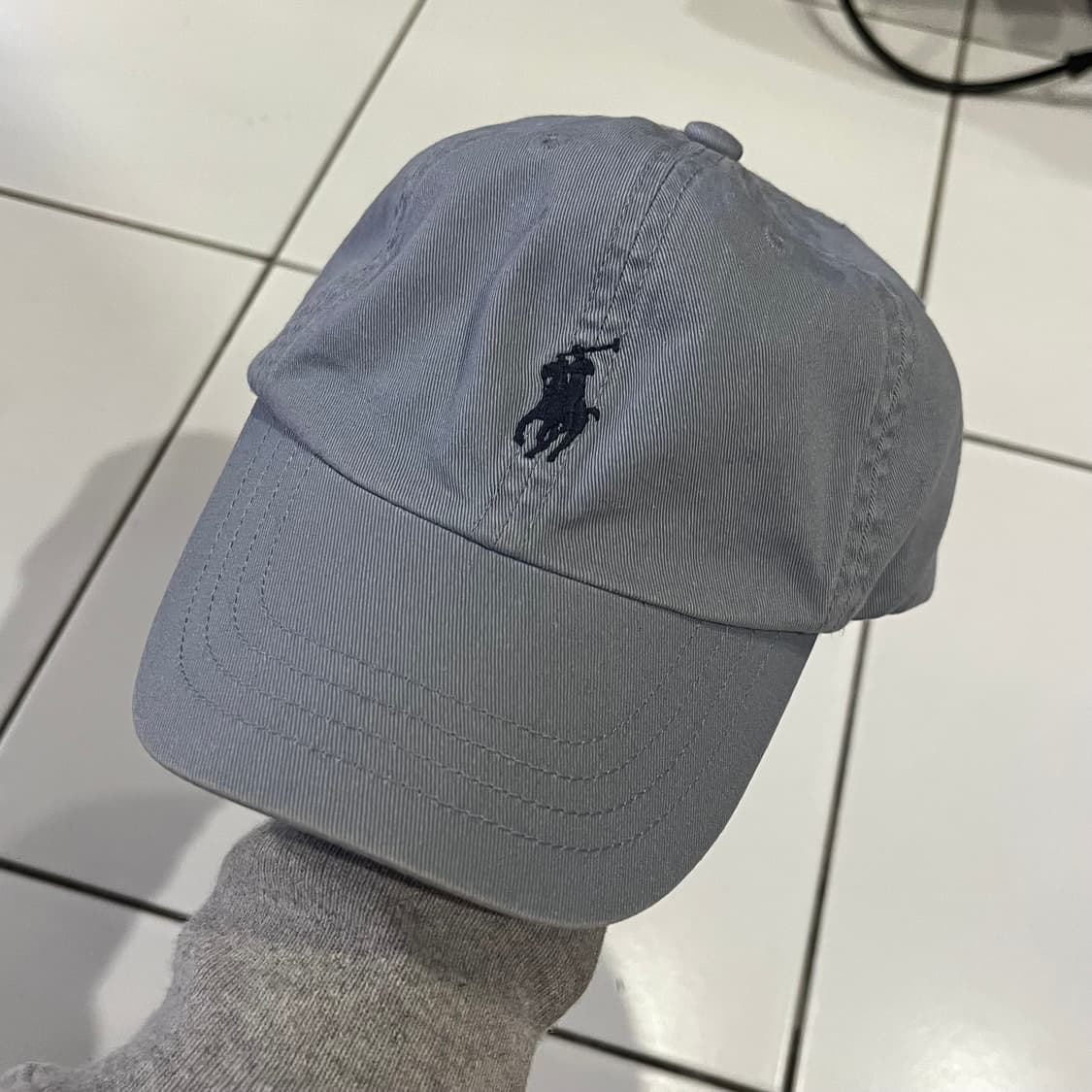 폴로 소라색 볼캡 키즈 상품이미지2