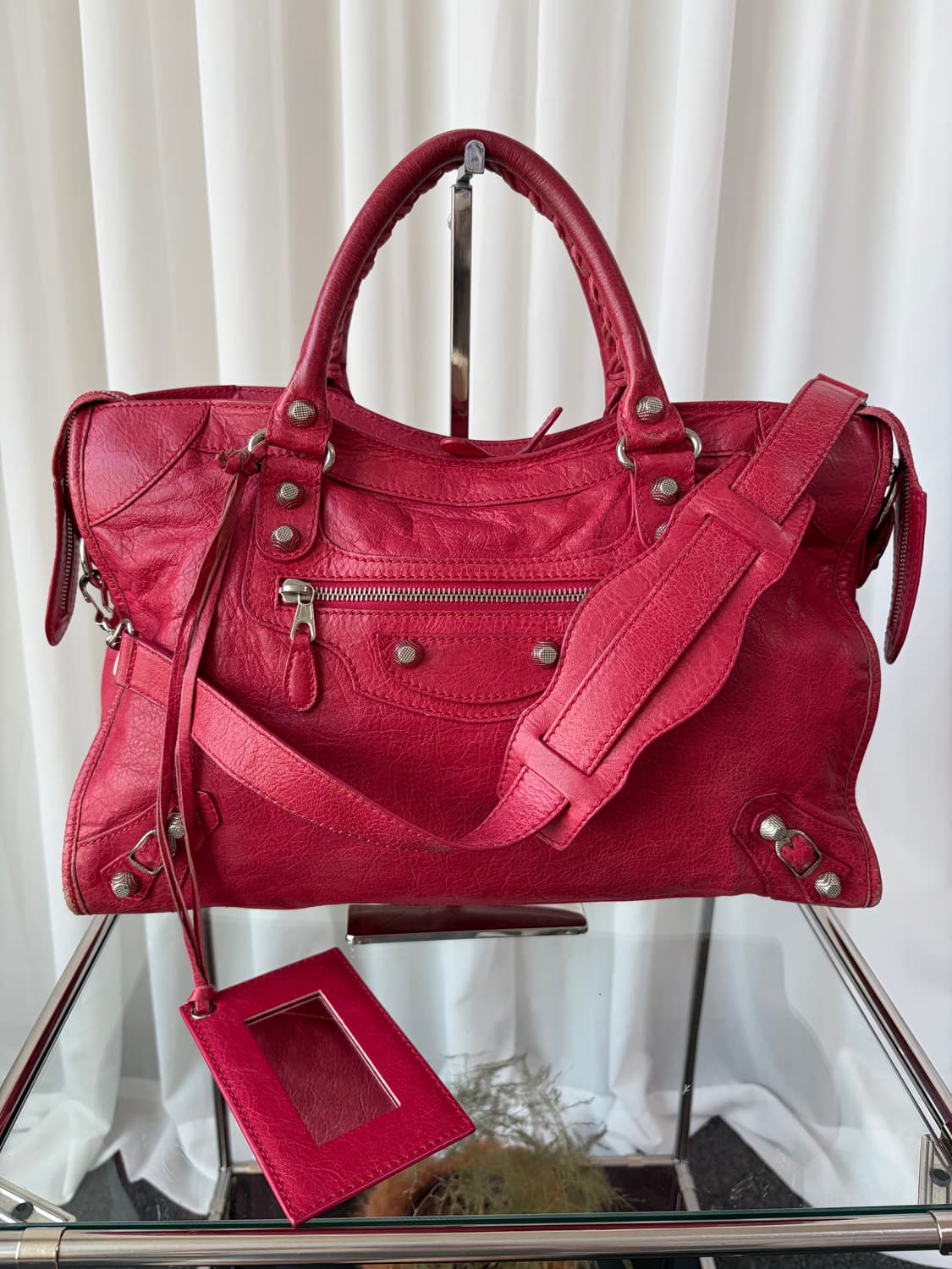 발렌시아가 시티 모터백  상품이미지2