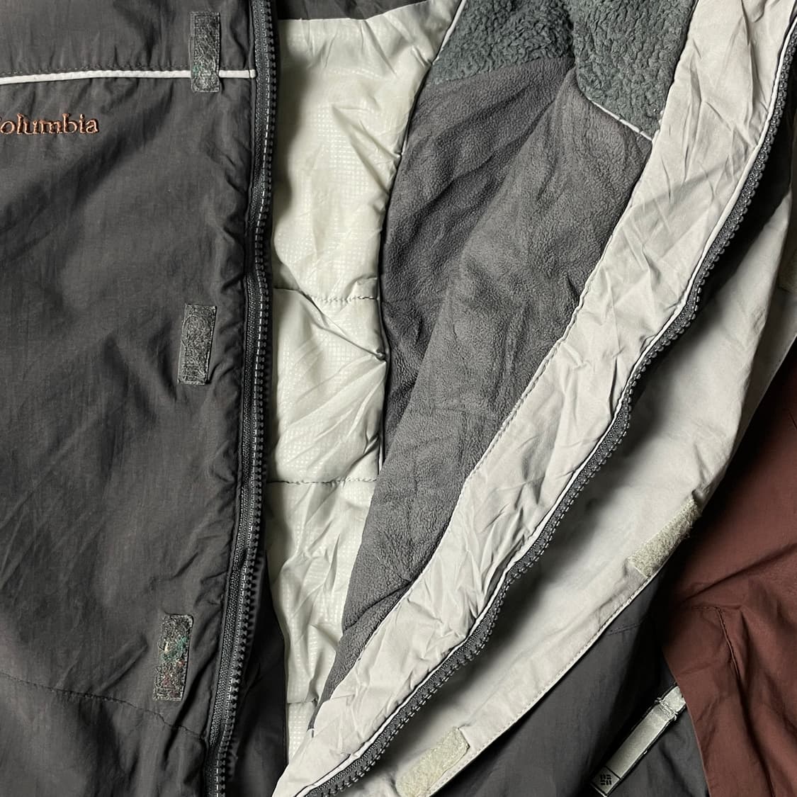 COLUMBIA 컬럼비아 빈티지 플리스라이닝 윈드브레이커 A00479 상품이미지8