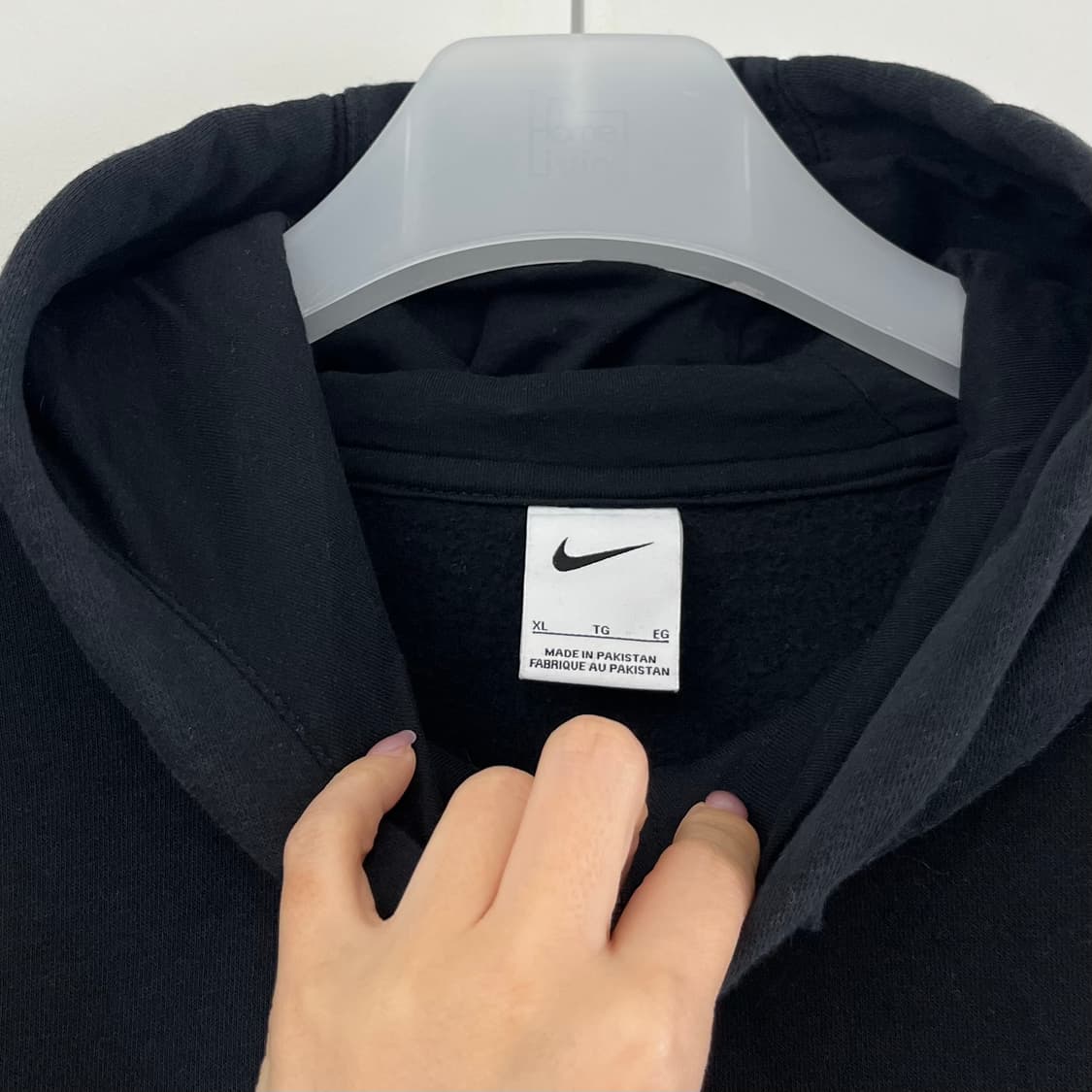 나이키 솔로 스우시 블랙 후드집업 105 상품이미지5