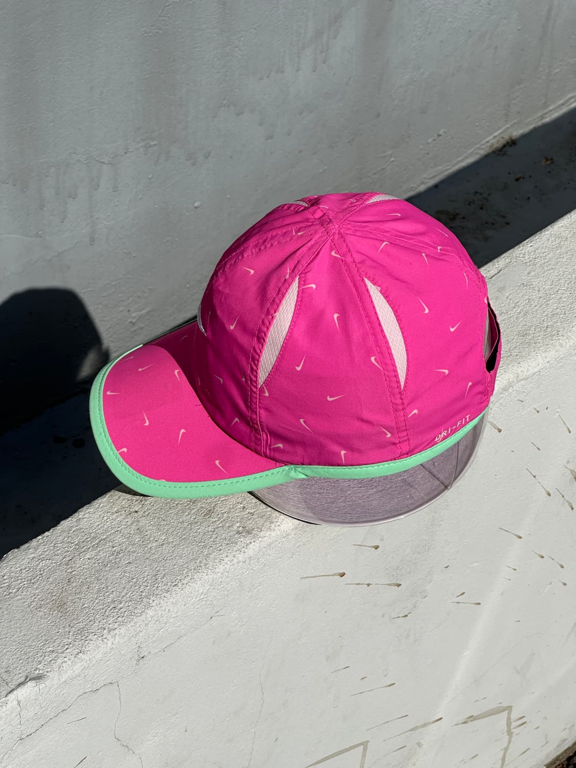 [4-6] 나이키 키즈 드라이핏 핑크 러닝 모자 상품이미지3