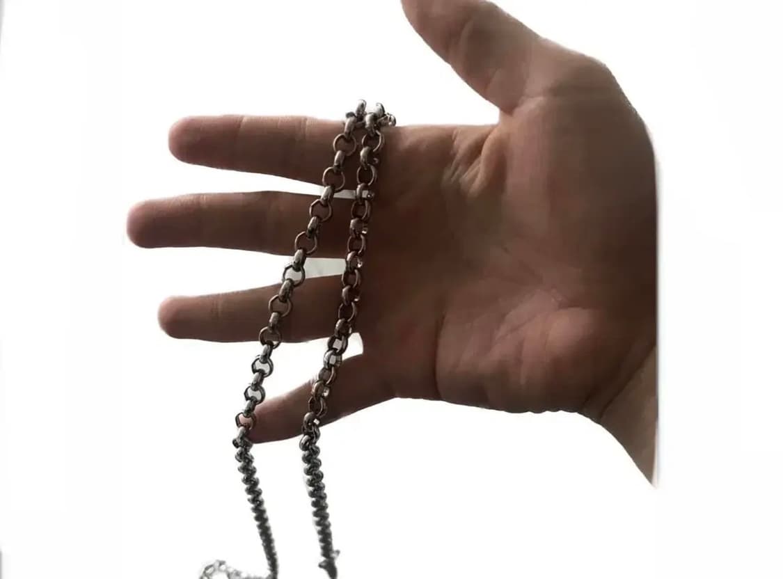 Vintage chain necklace 빈티지 체인 목걸이 상품이미지2