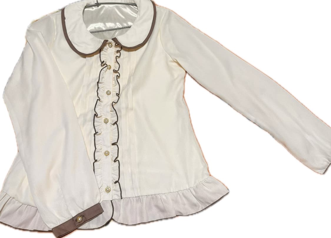 일본 빈티지 퍼자켓 블라우스 셔츠 자켓 머플러 상품이미지3