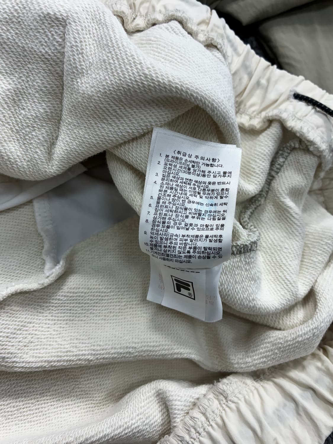 휠라 오버핏 우븐 믹스 아노락 XL 상품이미지7