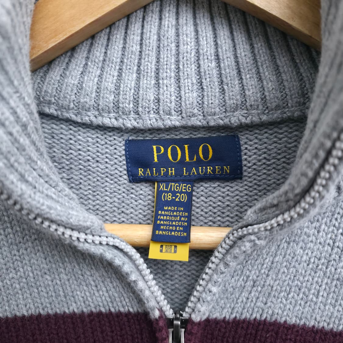 [S] 폴로 랄프로렌 쿼터집업 니트 신형 큐알택 상품이미지5
