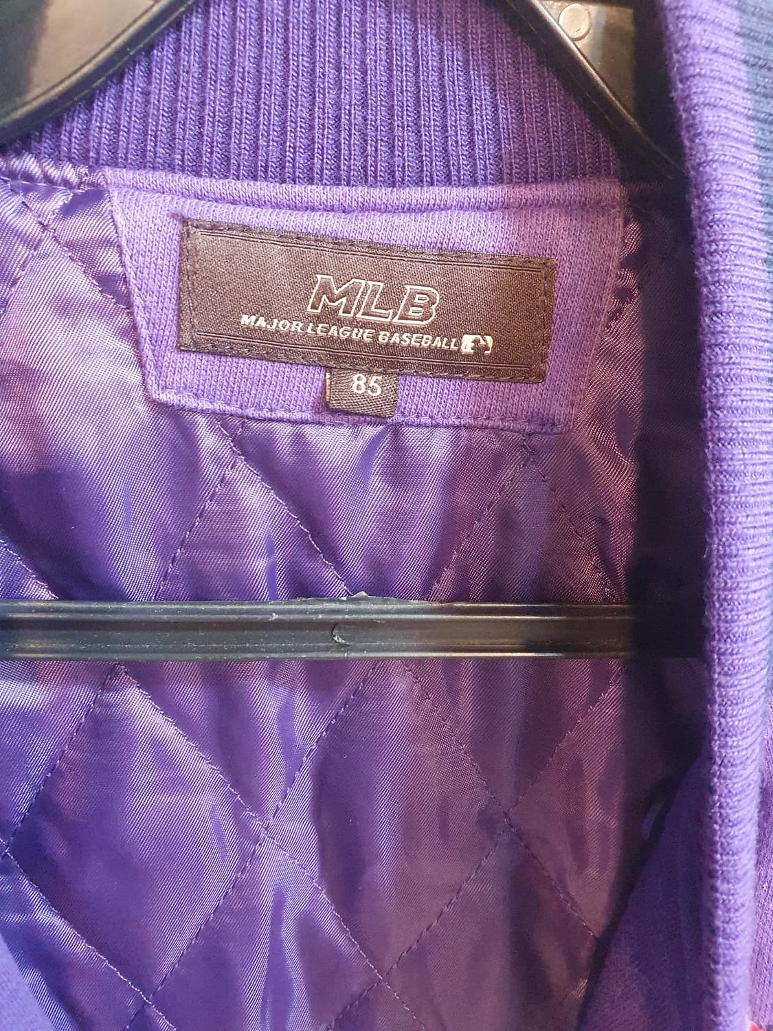 MLB 야구 점퍼 보라색 85 상품이미지4