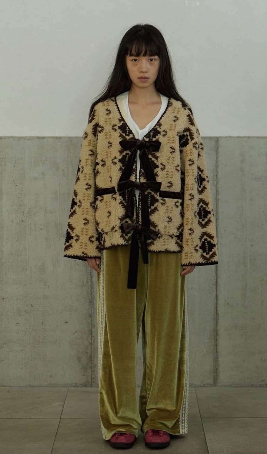 호쿠스포쿠스 노르딕 플리스 가디건 상품이미지2