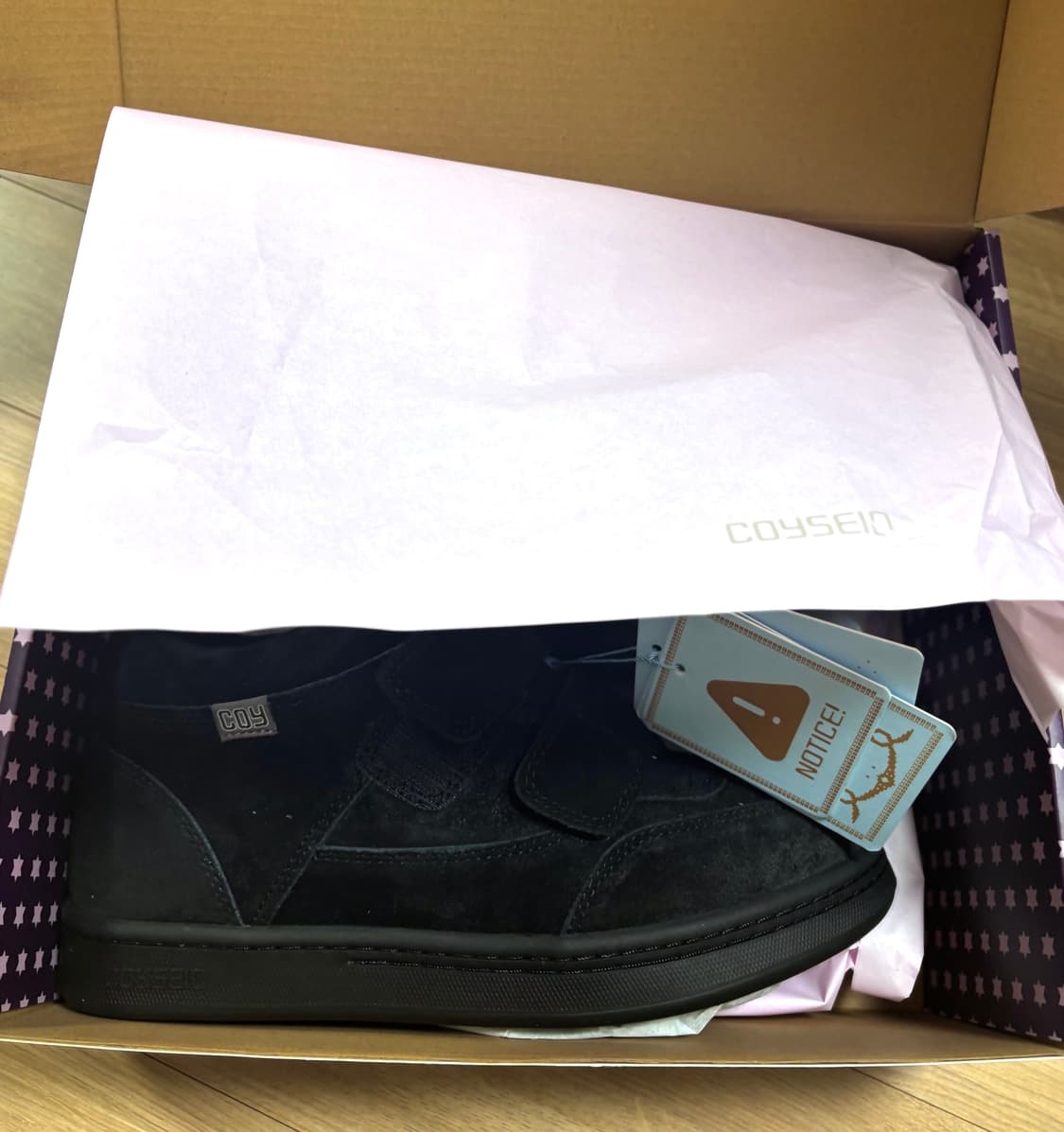 코이세이오 코이 범블 스니커즈 블랙 250 상품이미지2