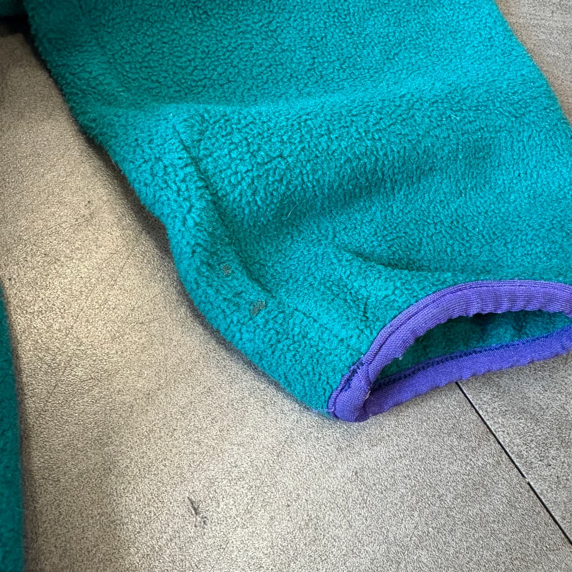 90s L.L.bean 90년대 생산 엘엘빈 그린 플리스 자켓 상품이미지8