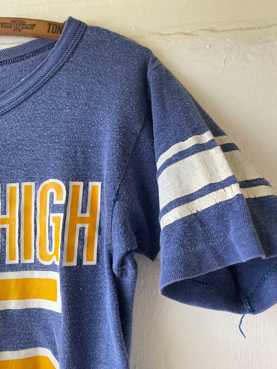 1980's Vintage Champion Football Tee 상품이미지4