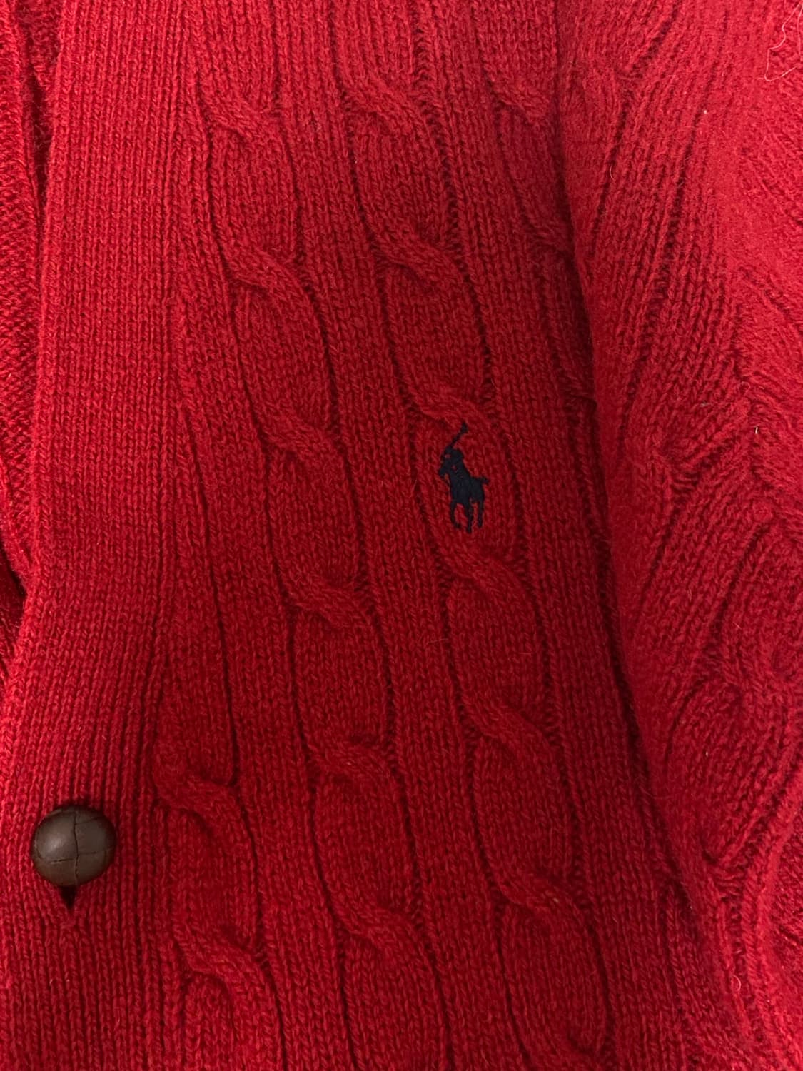 폴로 랄프로렌 꽈배기 가디건  상품이미지3