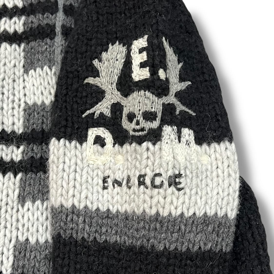  Energie 하이넥 체크 니트 집업 y14403 상품이미지5