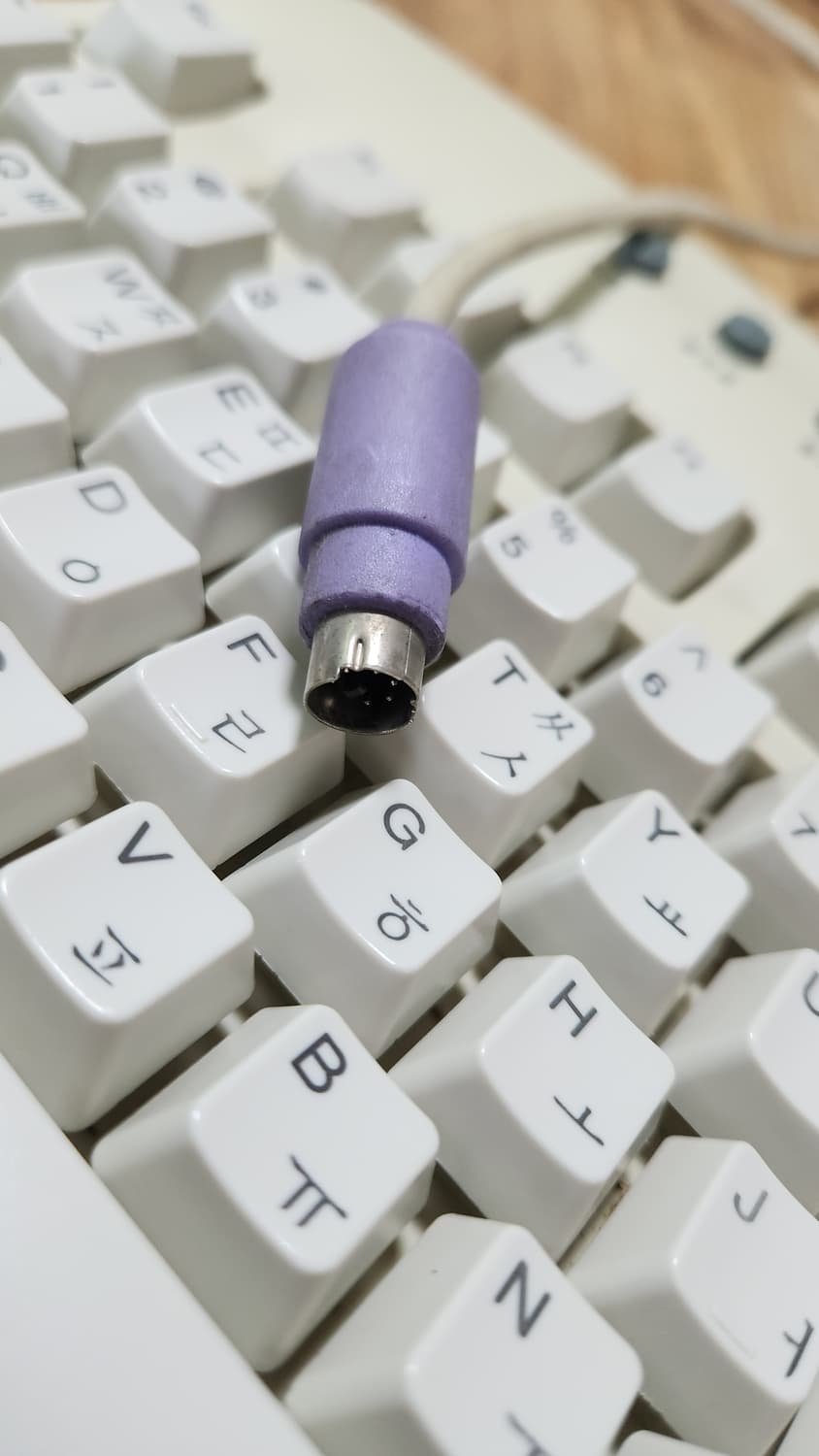 # 빈티지 마이크로소프트 인터넷 키보드 RT9443 PS2급처 상품이미지9