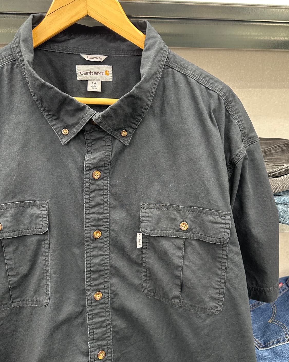 (4XL)칼하트 워크 반팔셔츠-M1764 상품이미지2